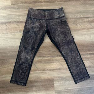 Lululemon Wunder Under Crop Luon